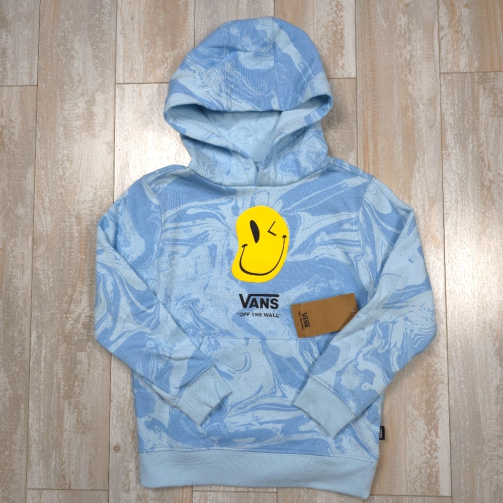 Vans Marble Smile Kids Pullover Hoodie - Picture 1 of 6